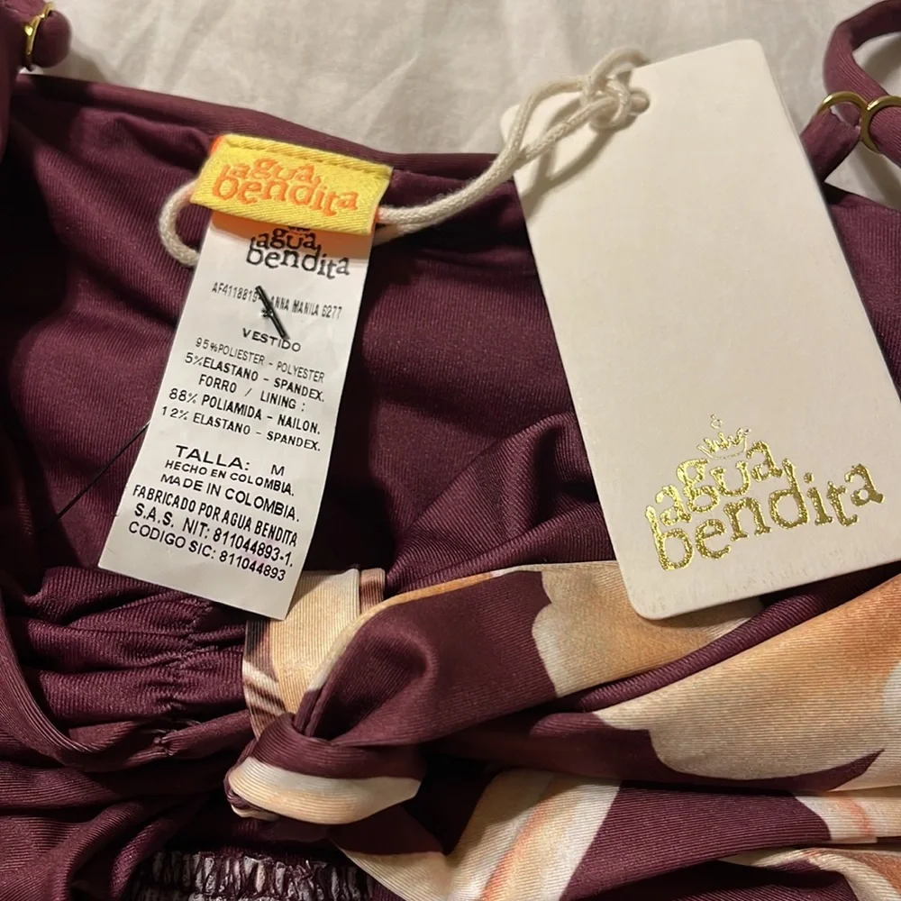 AGUA BENDITA MANILA STORY ANNA Long DRESS Boho - Picture 7 of 9